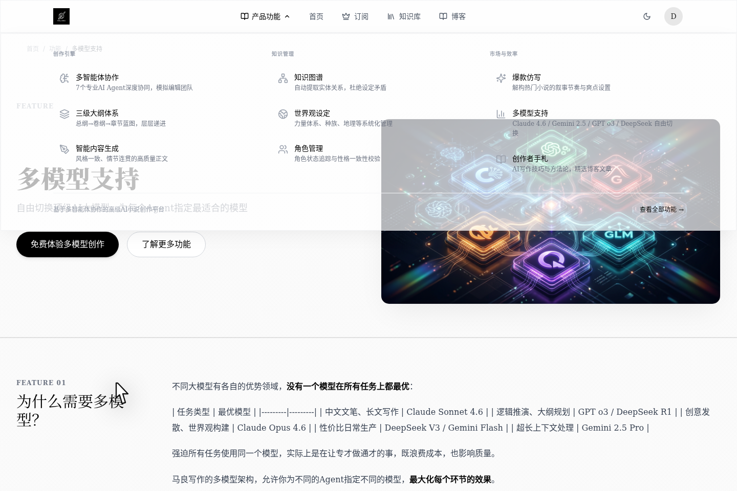 选 AI 模型和管理积分：怎么又好用又省钱